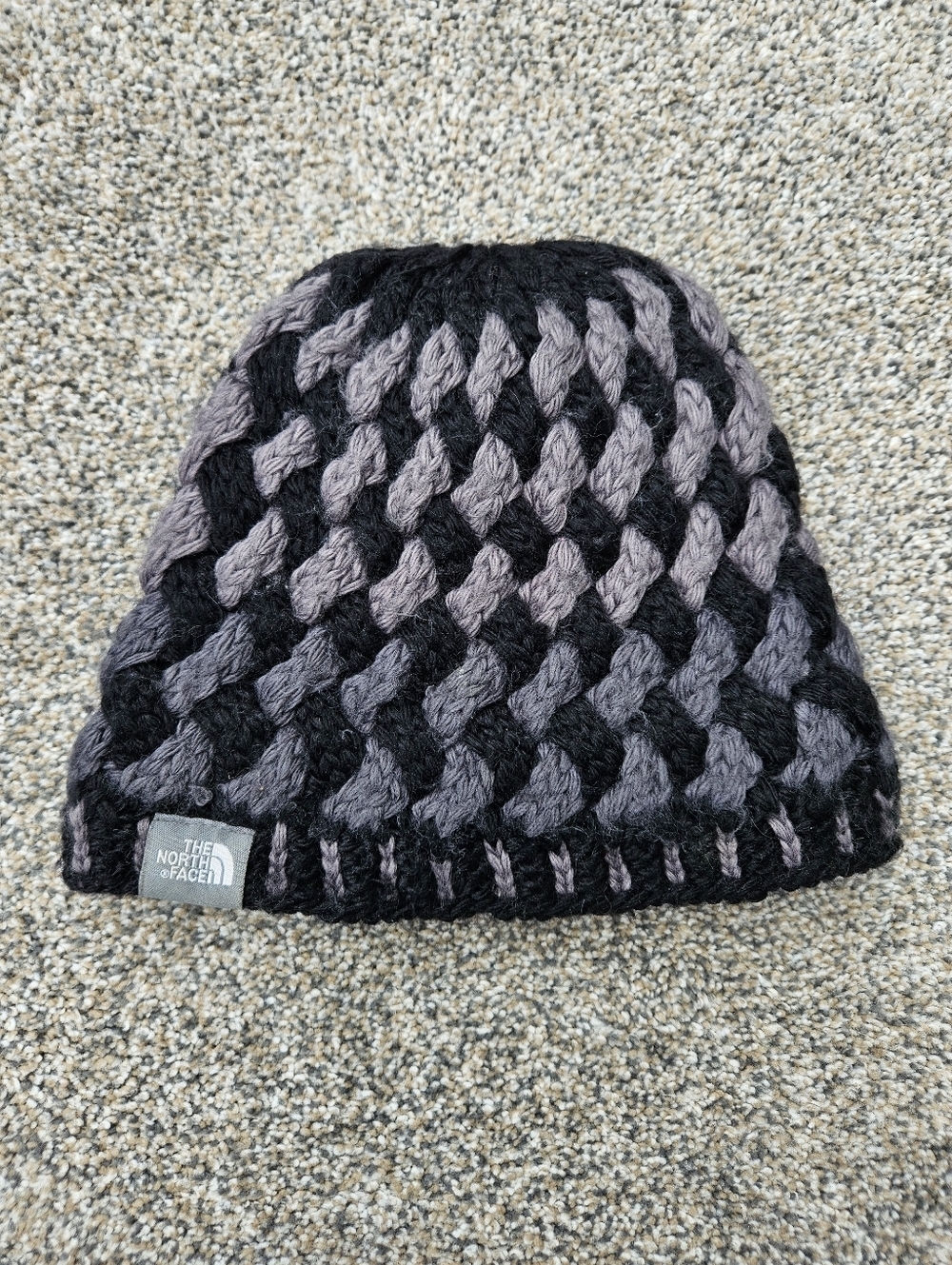 The North Face Beanie Thick Warm Stocking Cap Wool Alpaca Blend Hat Women’s OS